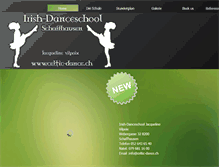 Tablet Screenshot of celtic-dance.ch